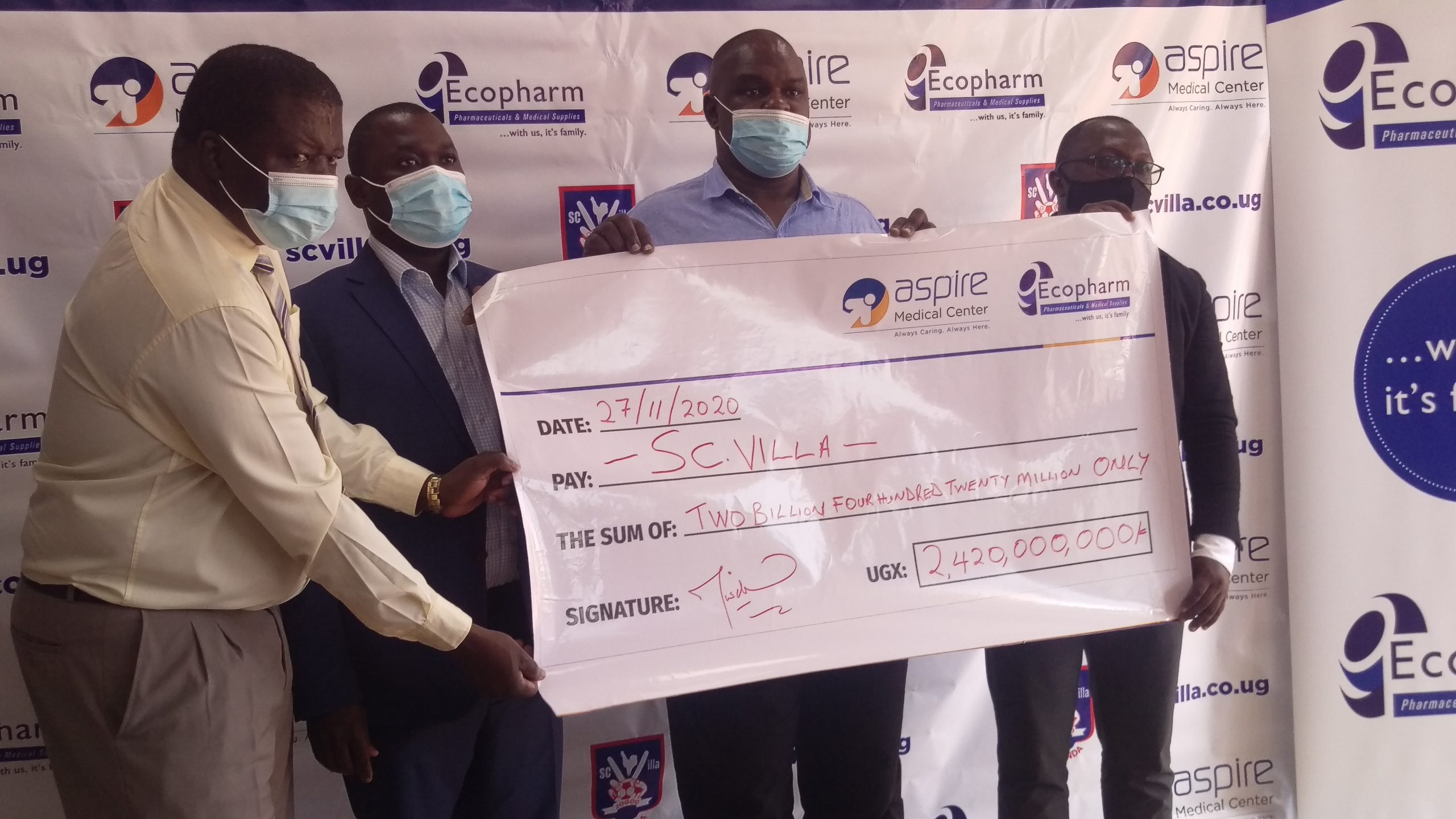SC Villa, Ecopharm Enter Into Shs 2.4Bn Partnership