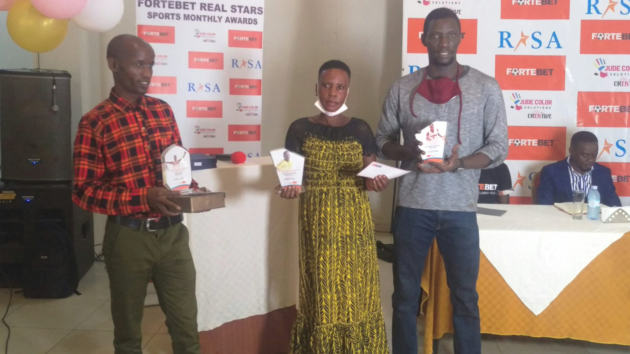 Fortebet RS Monthly Awards: Onform Ivan Bogere, Enabu, Kiplimo Eat Big In Month Of November