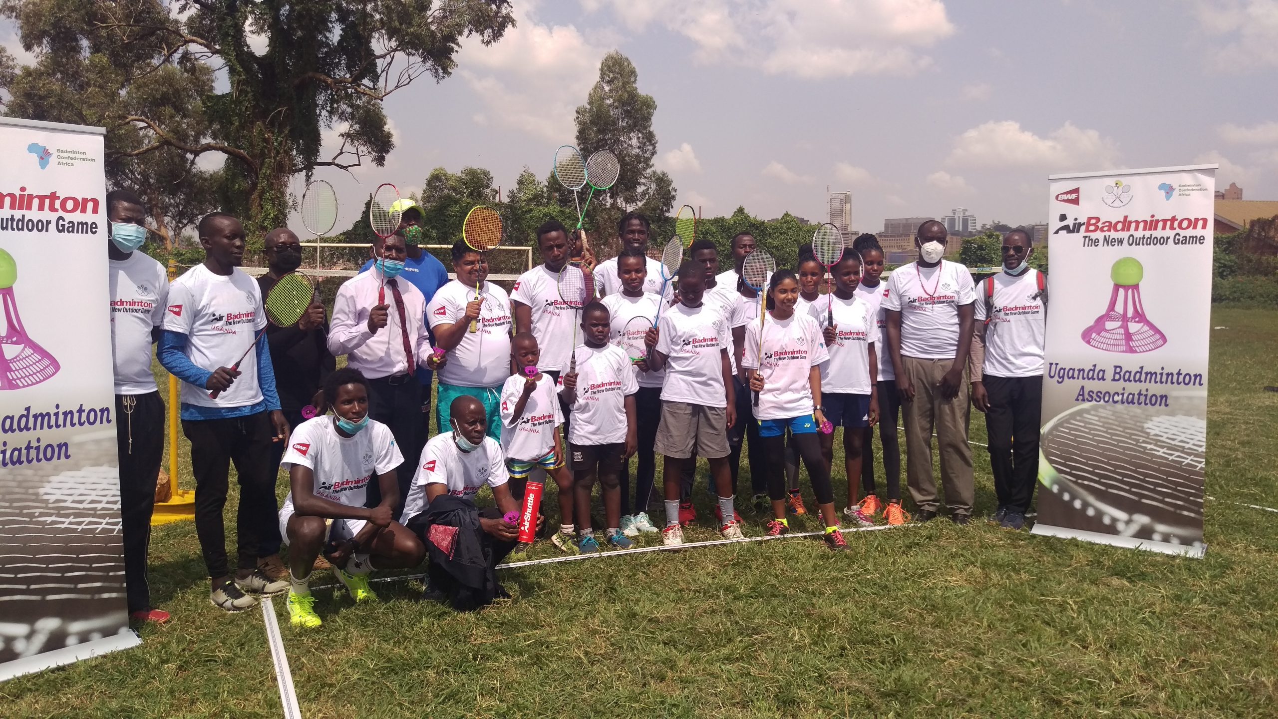 Creativity At Its Peak, Outdoor Badminton Launched In Uganda