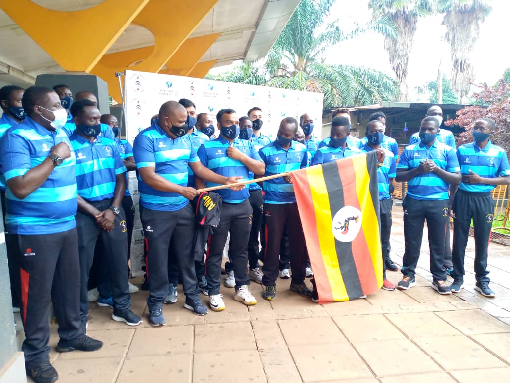 Cricket Cranes flagged off to Namibia for Castle Lite series