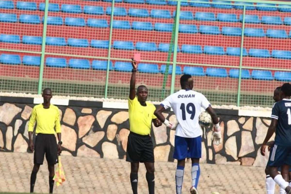 Referee Juma Osire banned following Ochan’s red card
