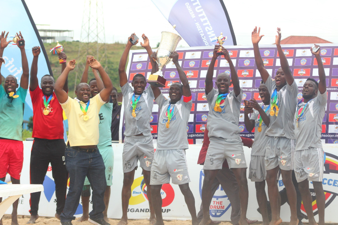 Goals galore as SLAU are crowned National Beach Soccer league champions
