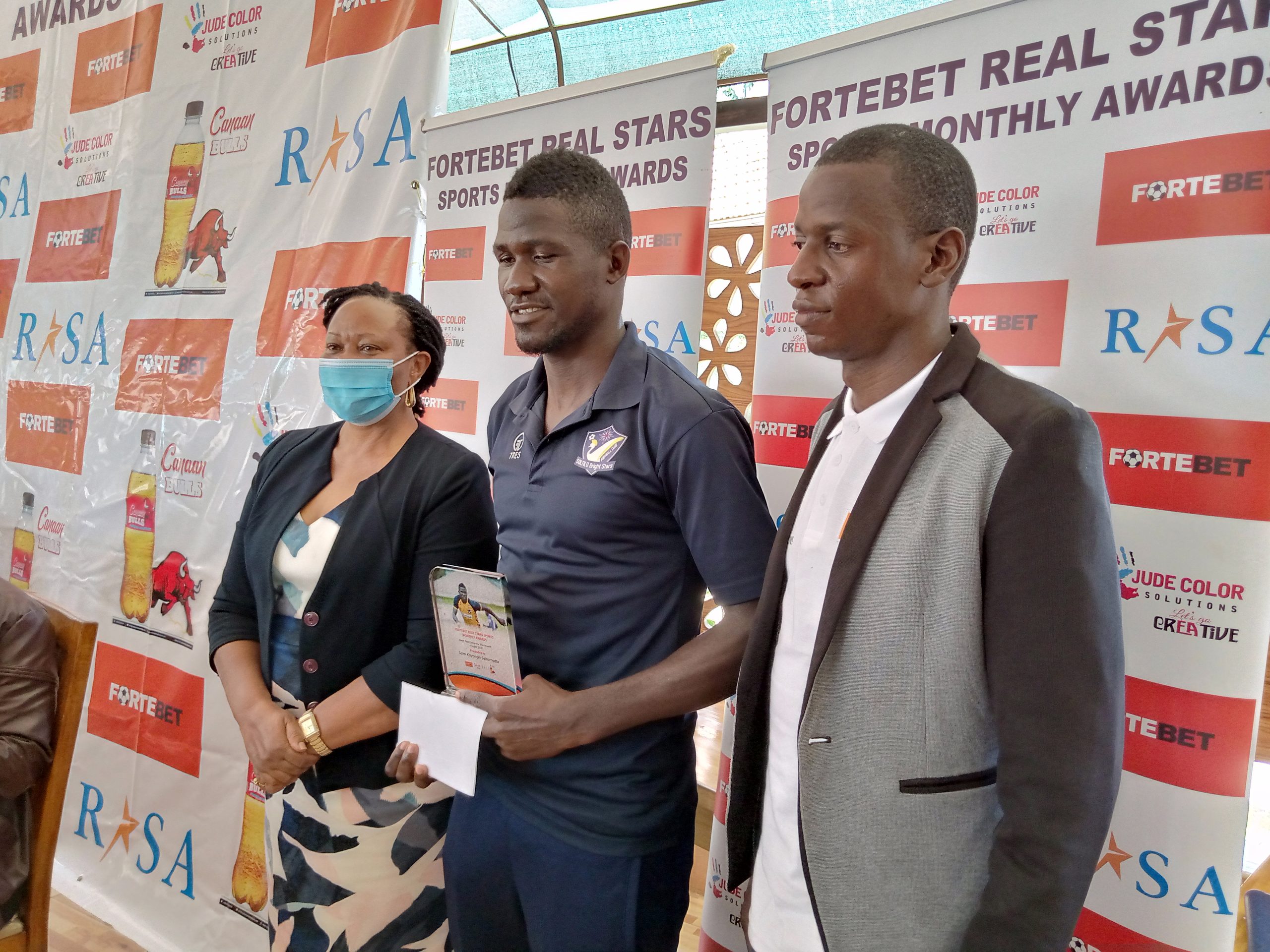 Fortebet Real Stars Awards: Samuel Ssekamate Kayongo, Jas Mangat, James Ijongat win April accolades.