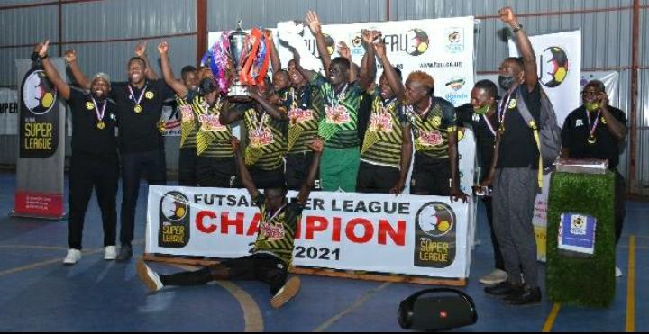 Park win the 2021 Futsal Super League title
