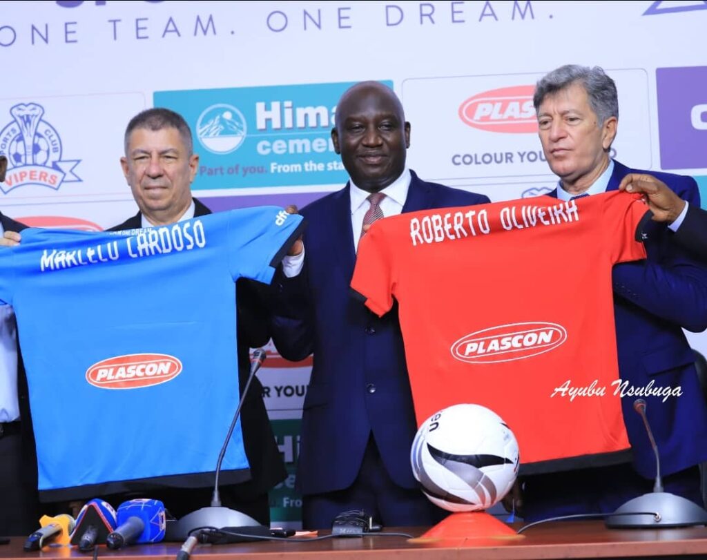 Brazilian Oliviera appointed as Vipers SC head coach