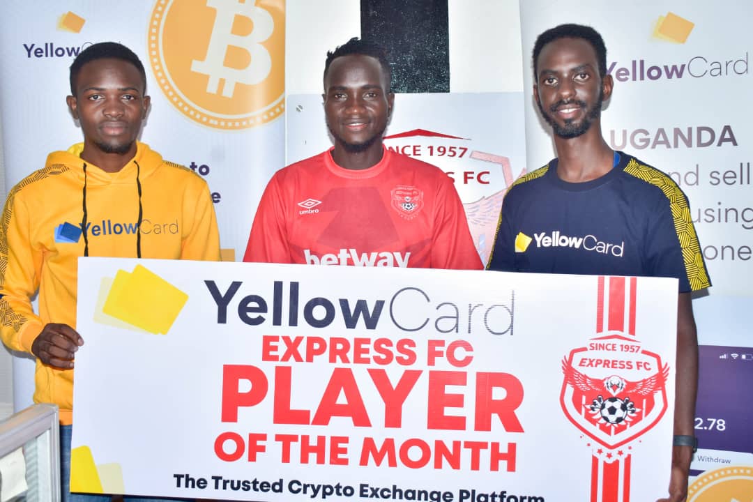 Yellow Card joins Express FC as player of the month partner