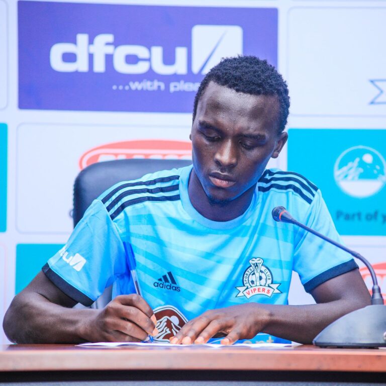 Breaking News: Vipers SC announce the signing of Hillary Mukundane