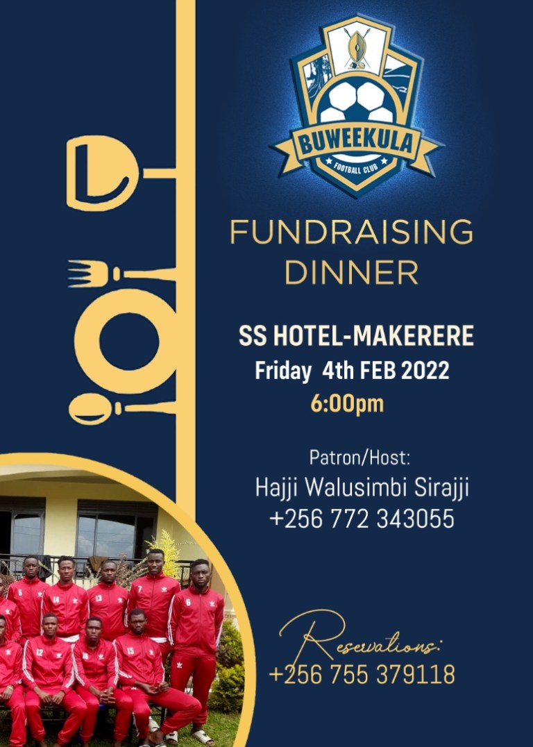 Masaza Cup final: All is set for Buwekula’s 2nd fundraising dinner this Friday