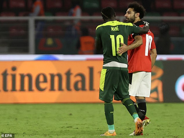 AFCON 2021: Mane discloses his message to Salah after final