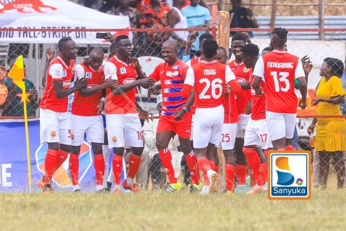 SUPL: Wakiso Giants lose third straight game at the hands of Arua Hill