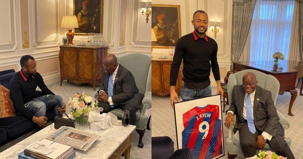 World Cup: Jordan Ayew holds talks with Ghana President over upcoming tournament