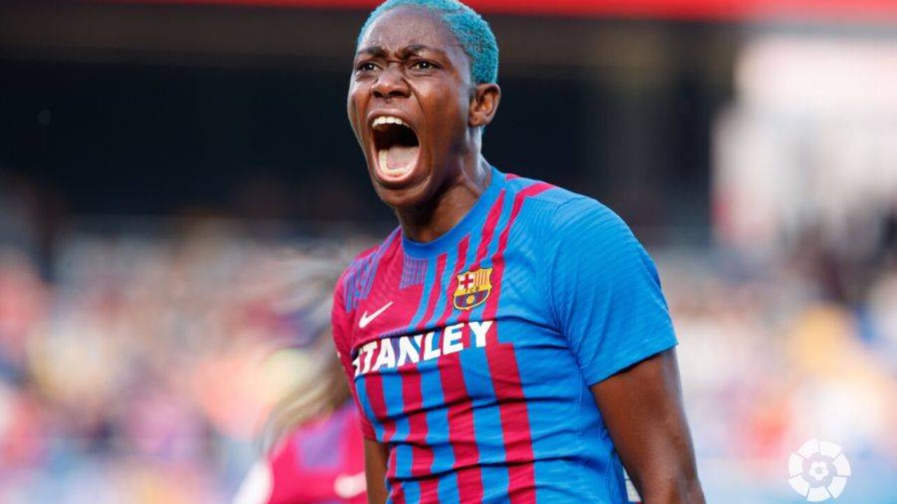 Asisat Oshoala makes history as she wins golden boot in Spain