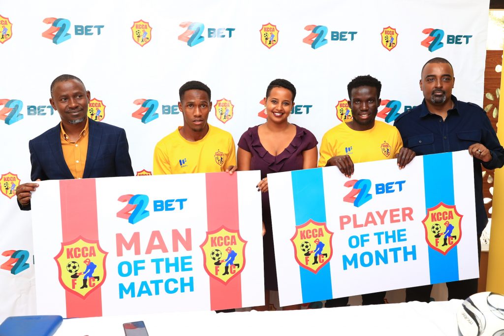 22BET Joins KCCA FC As Official Awards partner