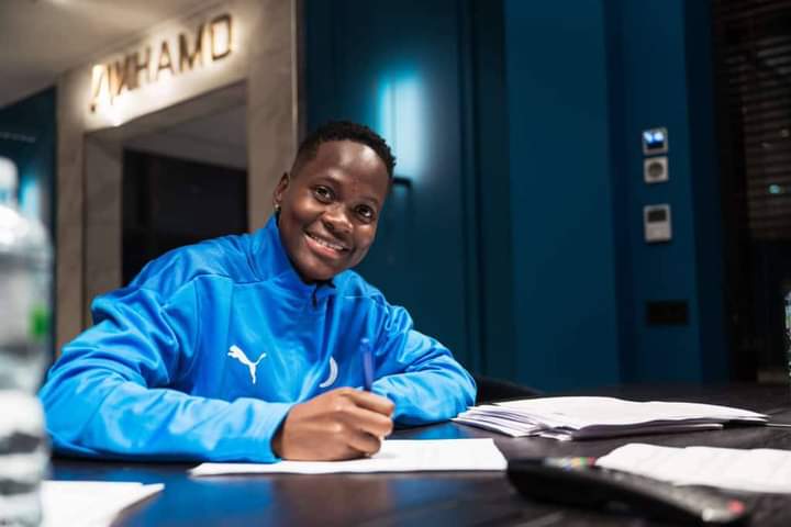 Crested Cranes forward Fauzia Najjemba completes move to Russian giants