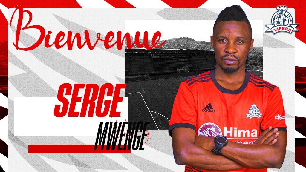 Vipers SC completes signing of Congolese midfielder Serge Robert Mwenge