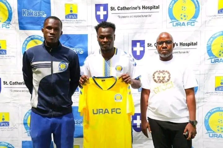 Bruno Bunyaga unveiled at URA FC