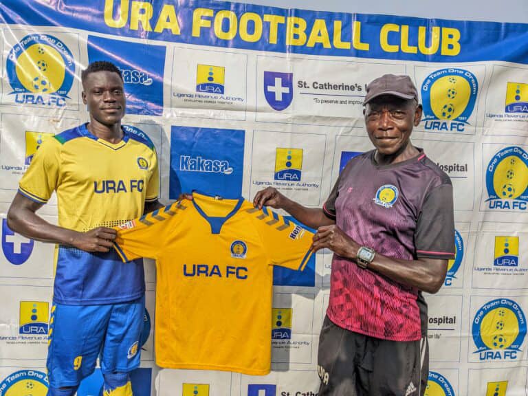 URA FC unveils forward Alfred Leku
