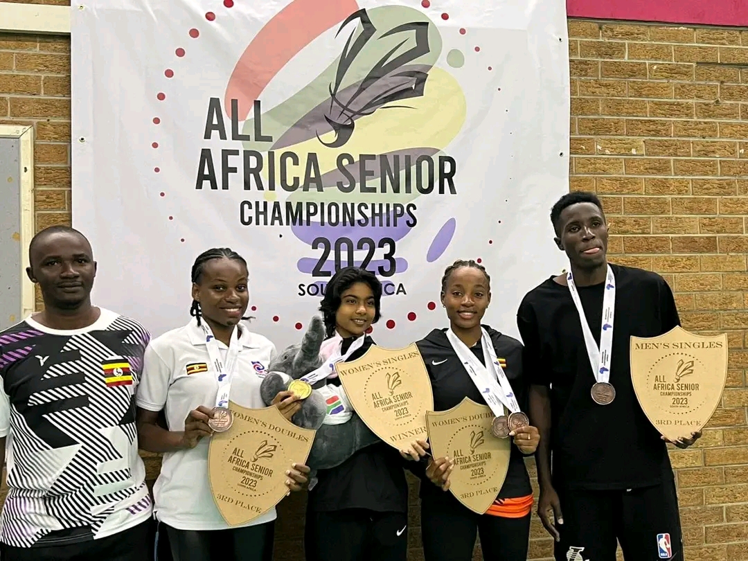 Uganda shines at All Africa Senior Badminton Championship in South Africa