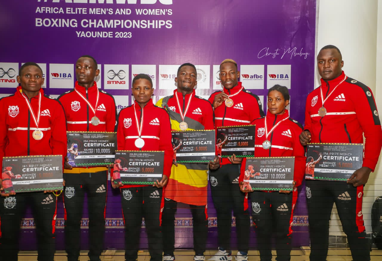 Bombers sweep cash, medals at 2023 Africa Elite Boxing Championship in Cameroon