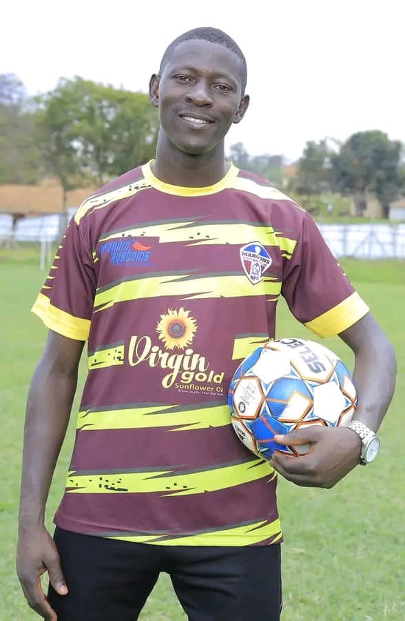 Goalie Goalkeeper Hannington Ssebwalunyo unveiled at Maroons FC