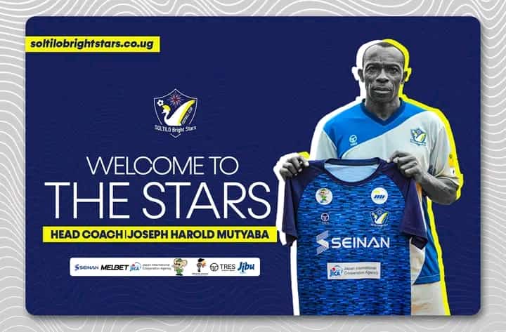 Bright Stars appoints Joseph Mutyaba as new head coach