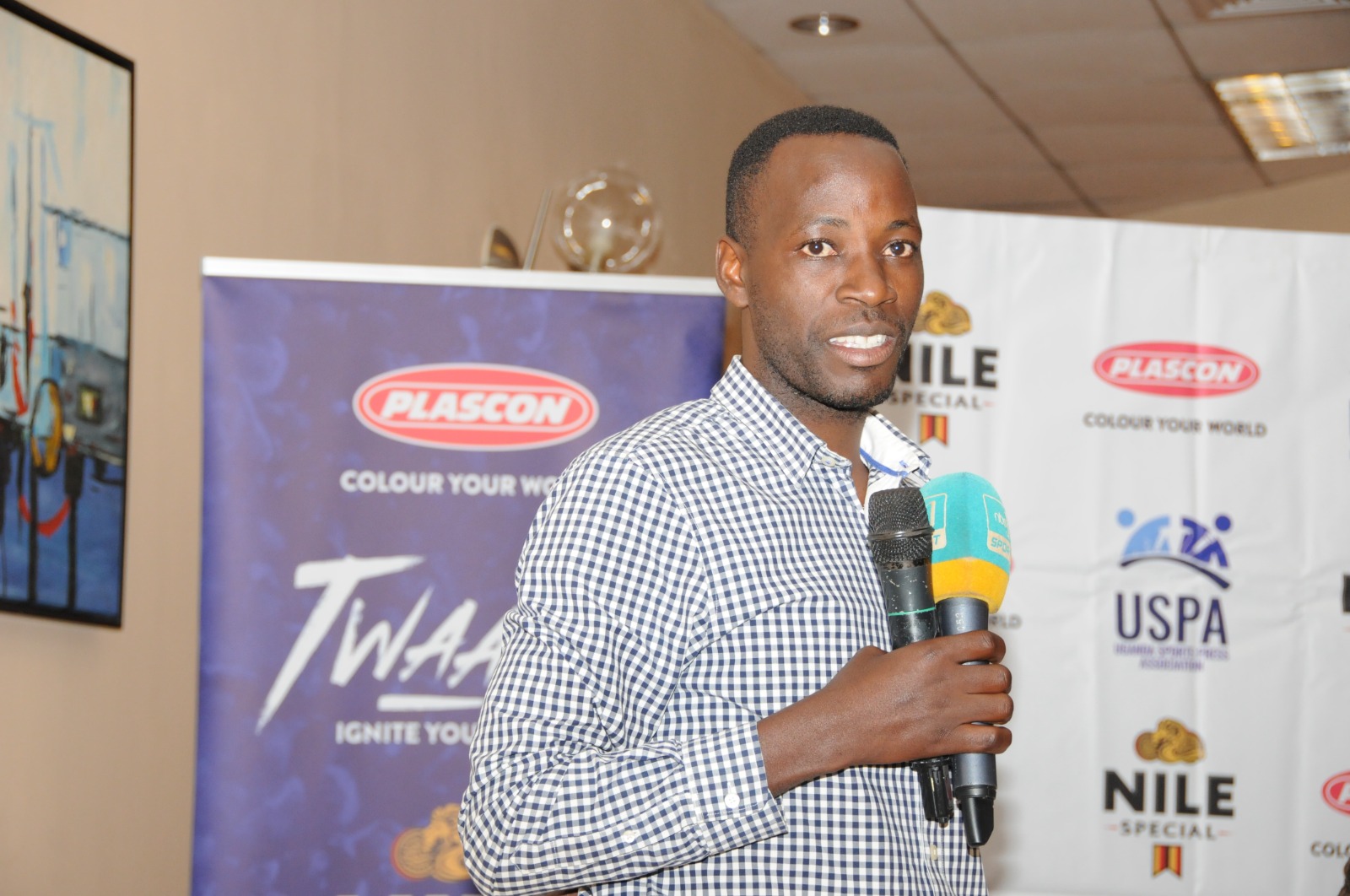 NBS’ Gerald Mutumba, George Katongole win USPA Plascon July Awards