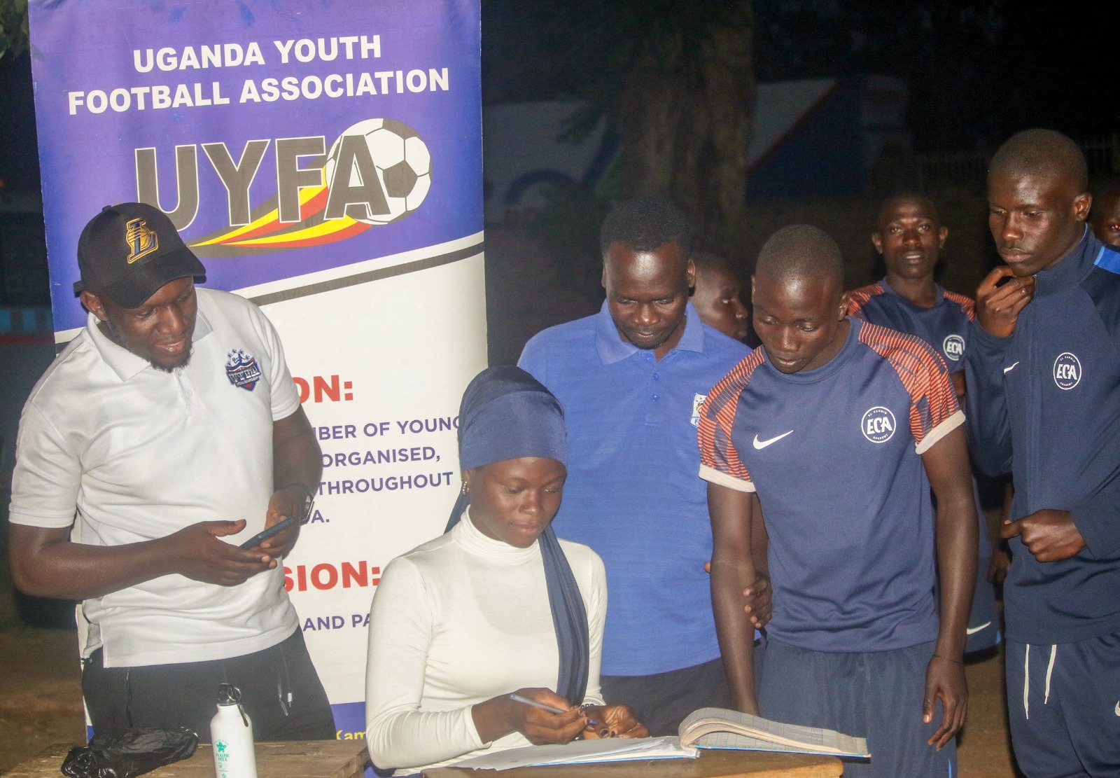 Over 288 players have arrived at Luwero SS for U15 UYFA National championship