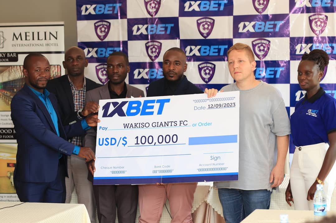 Wakiso Giants, IXBET in $100,000 partnership ahead of new season