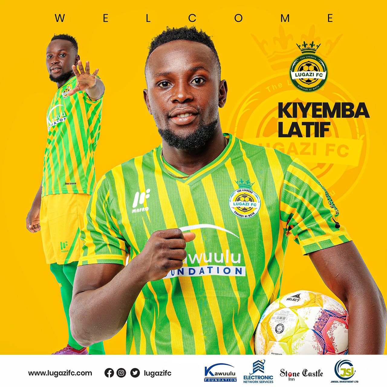 FUFA Big League side Lugazi FC unveils Latif Kiyemba