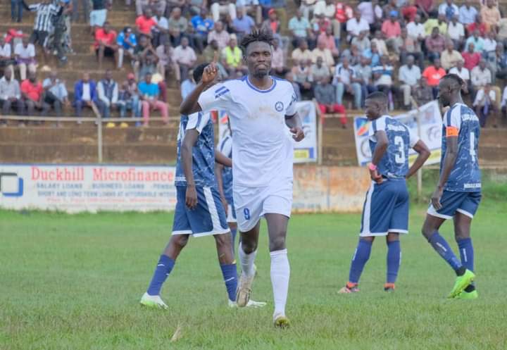 Isaac Ogwang stars as Police FC humiliates Mbale Heroes at home