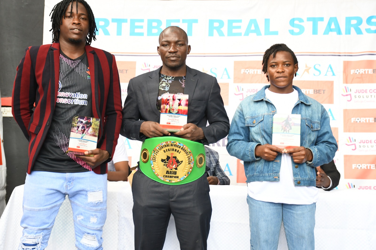 Four awarded at Fortebet Real Stars monthly sports awards
