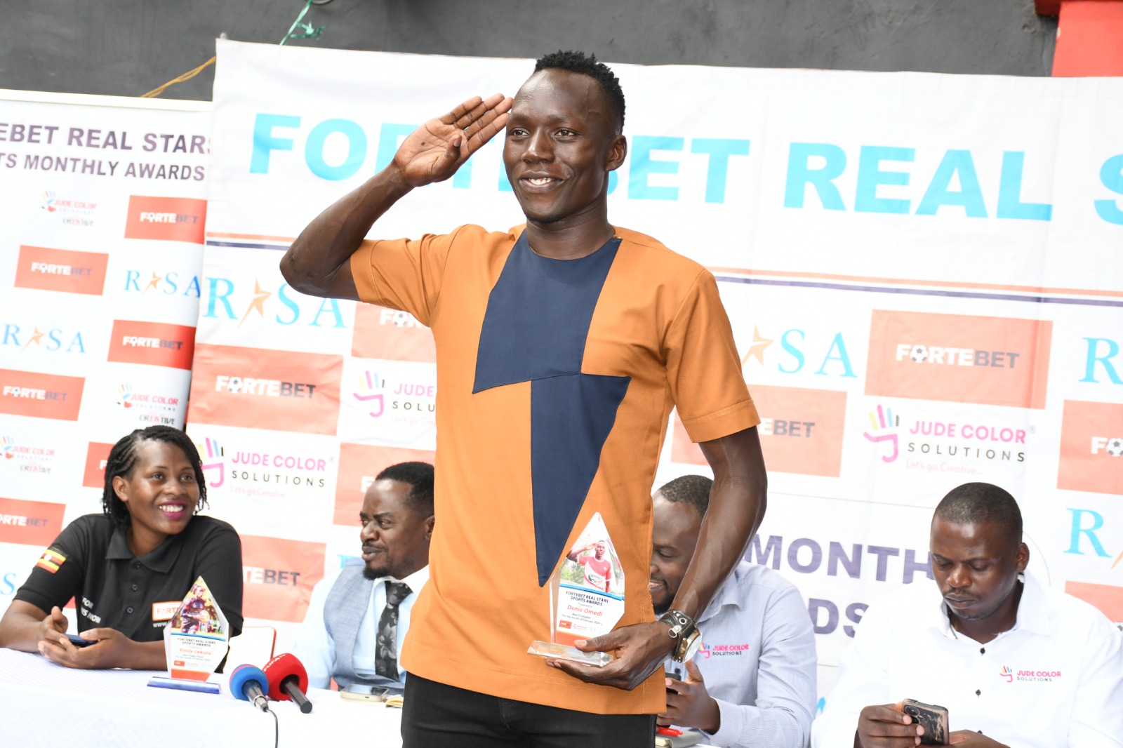 Fortebet Real Stars monthly Sports awards: Omedi, three others crowned