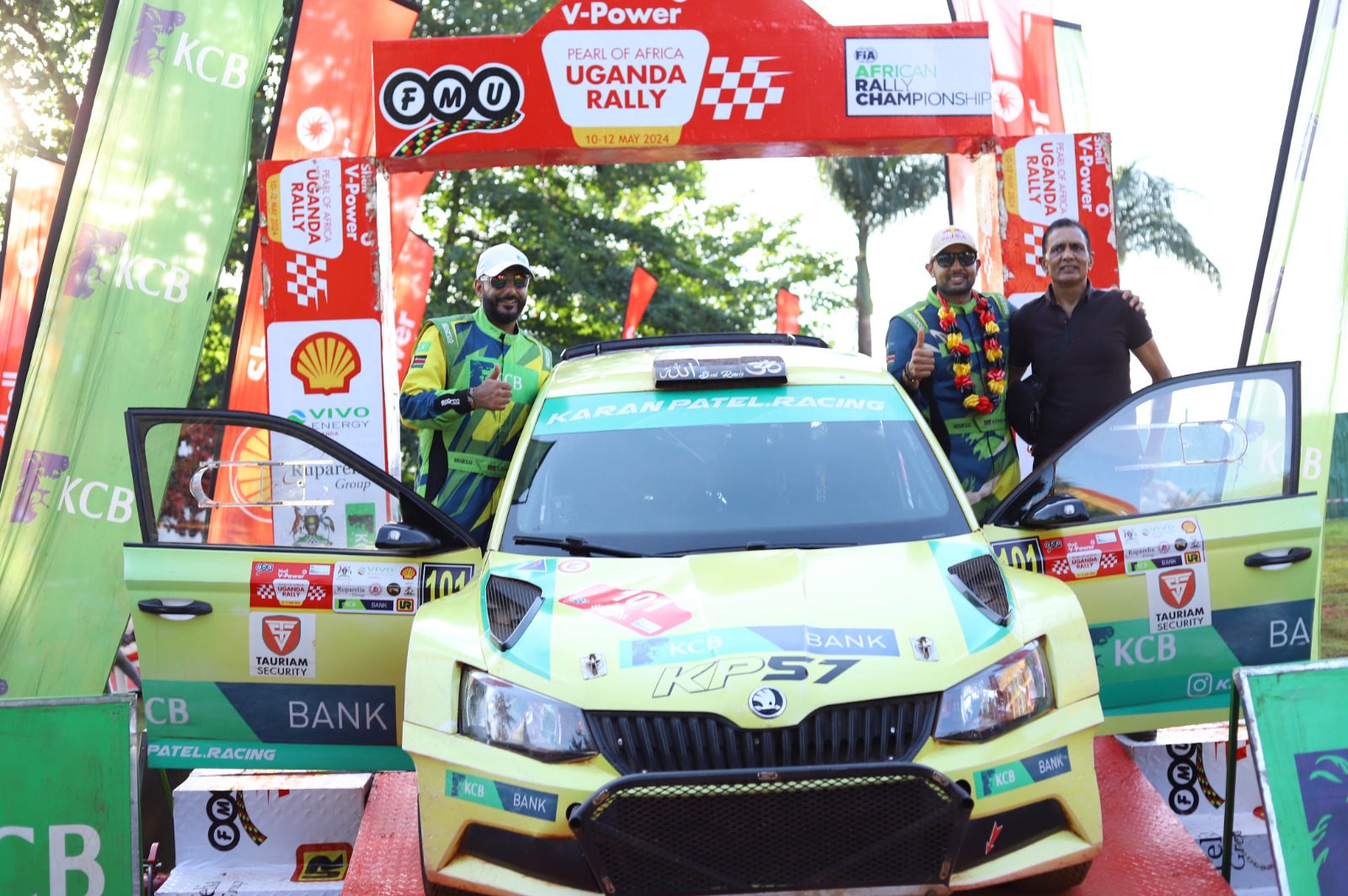 Patel wins the 2024 Pearl of Africa Rally