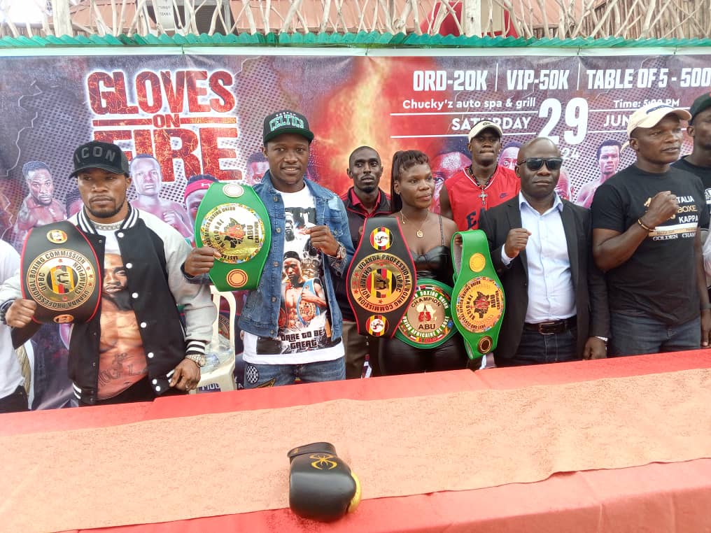 Boxing: Gloves on Fire launched, 17 bouts lined up