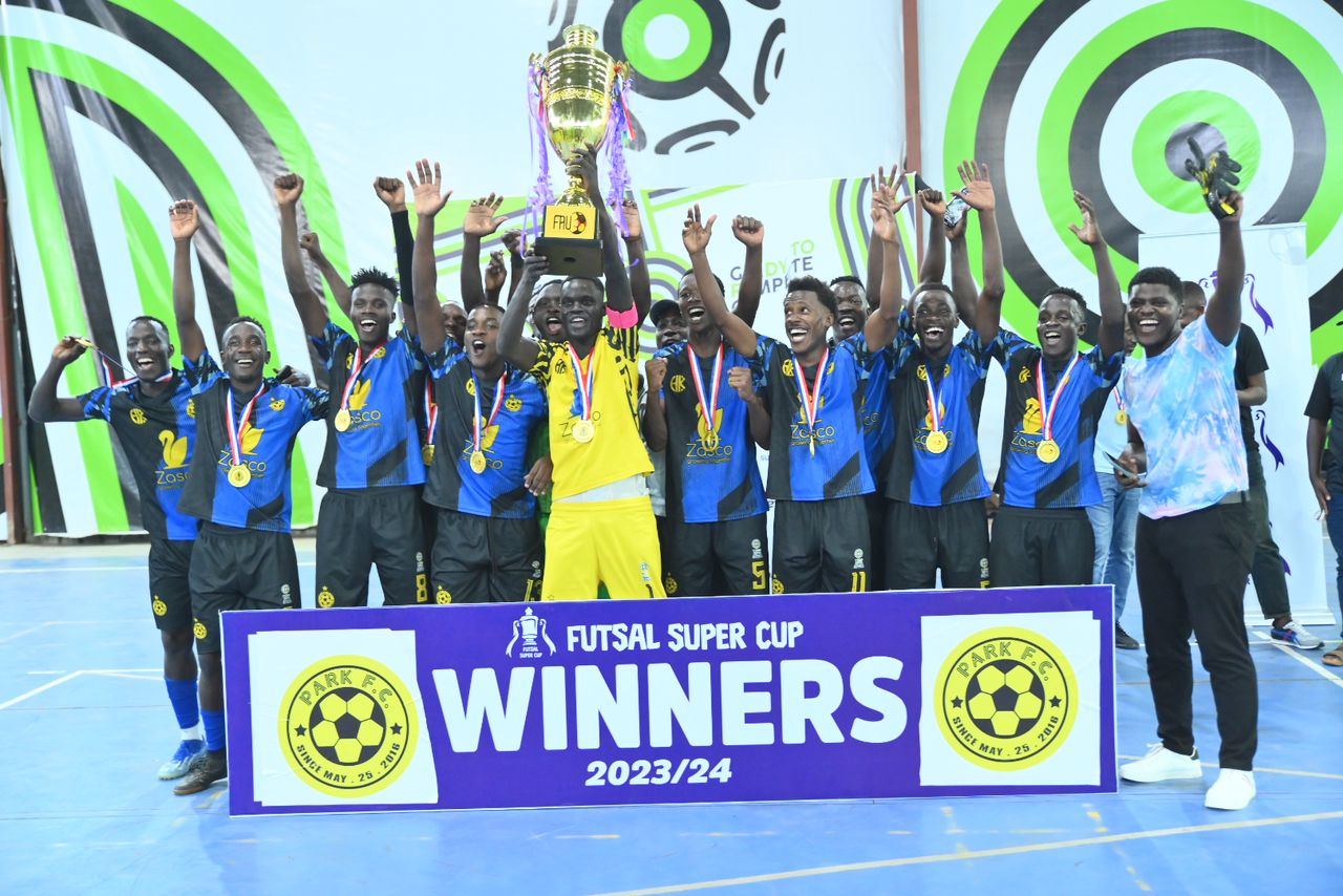 betpawa Futsal Super League champions Park FC win Super Cup to seal treble