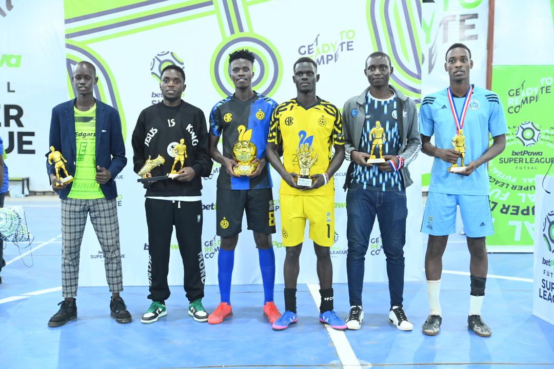 Seven awarded at betpawa Futsal Super League inaugural awards