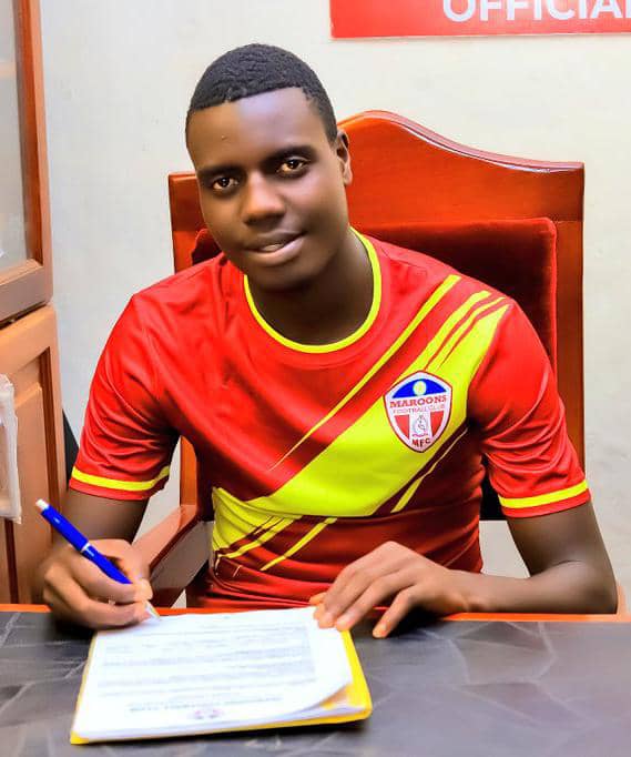 Maroons announces the singing of a young diminutive midfielder