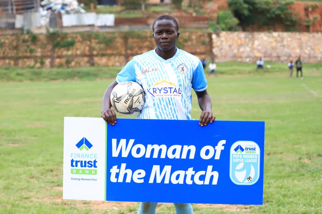 Finance Trust Women Super League: Agnes Nabukenya grabs a hat-trick as dominant Kawempe humbles Rines