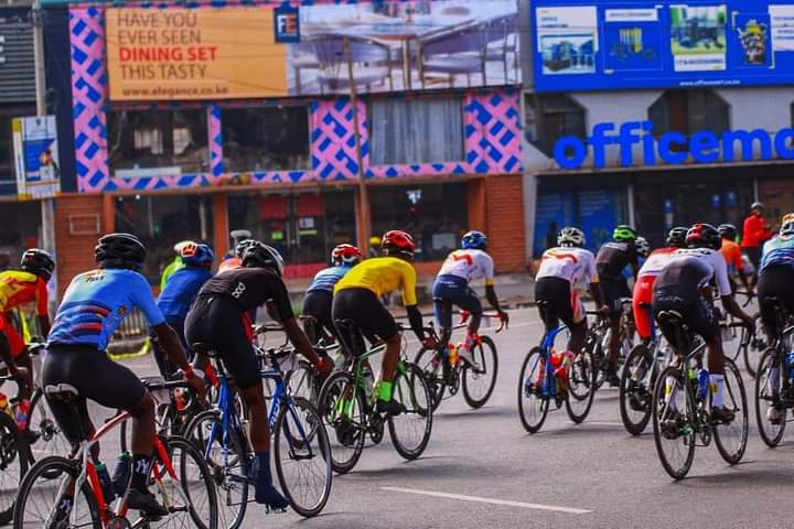 Uganda’s Paul Lomuria wins a Gold at CAC Road Cycling African championship in Nairobi
