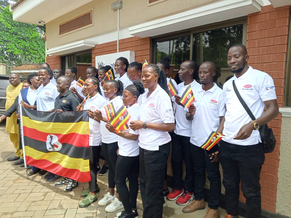 State Minister Peter Ogwang flags off She Cranes to New Zealand