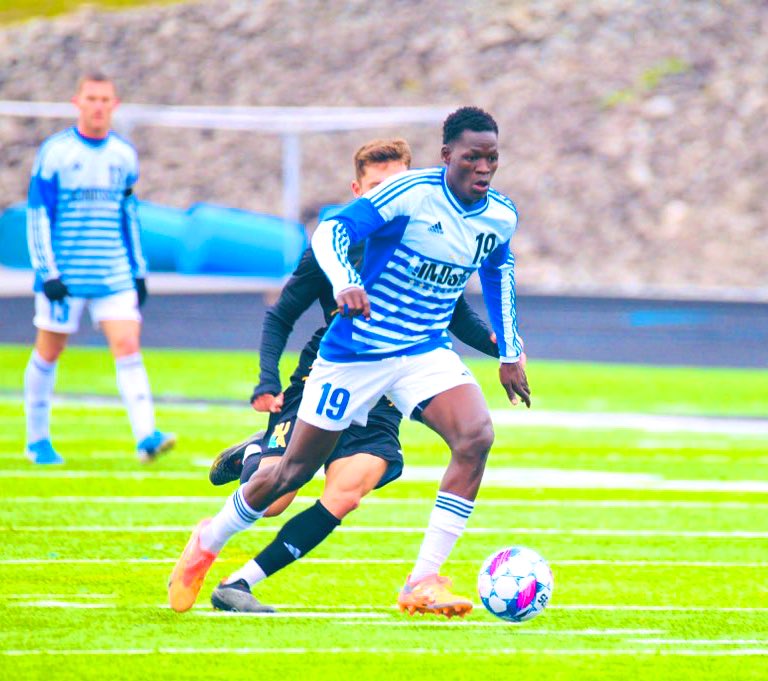 Dominic Oyella shines in America: Former KCCA FC striker shares secret to success