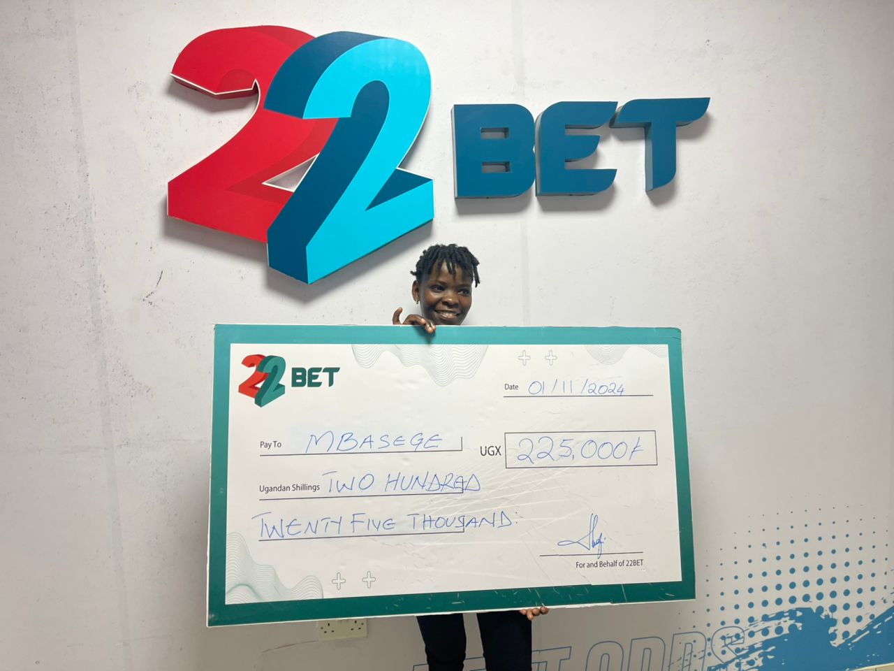 22BET continues giveaway to punters 