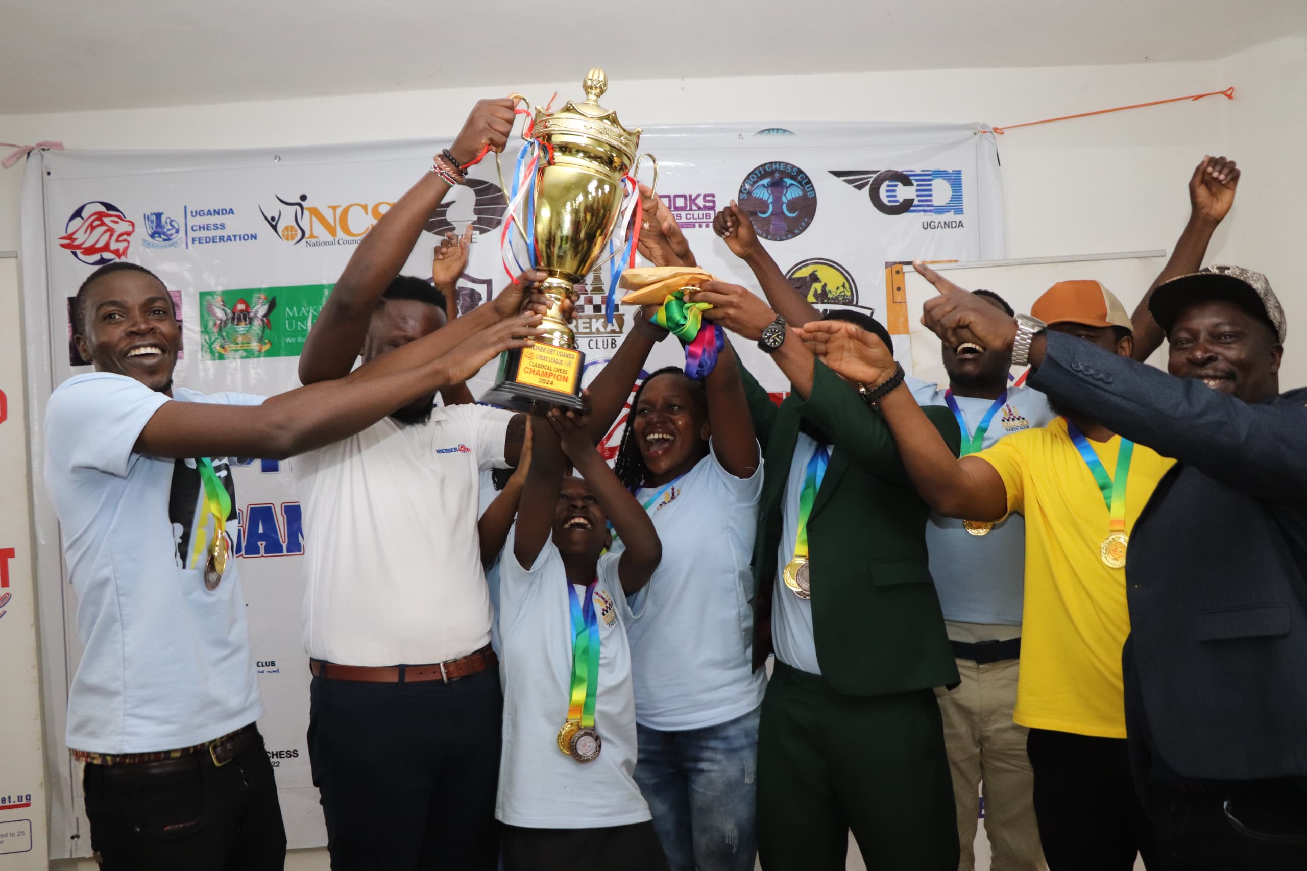 Kireka A Chess Club crowned 2024/25 Premier Bet Uganda Chess League champions