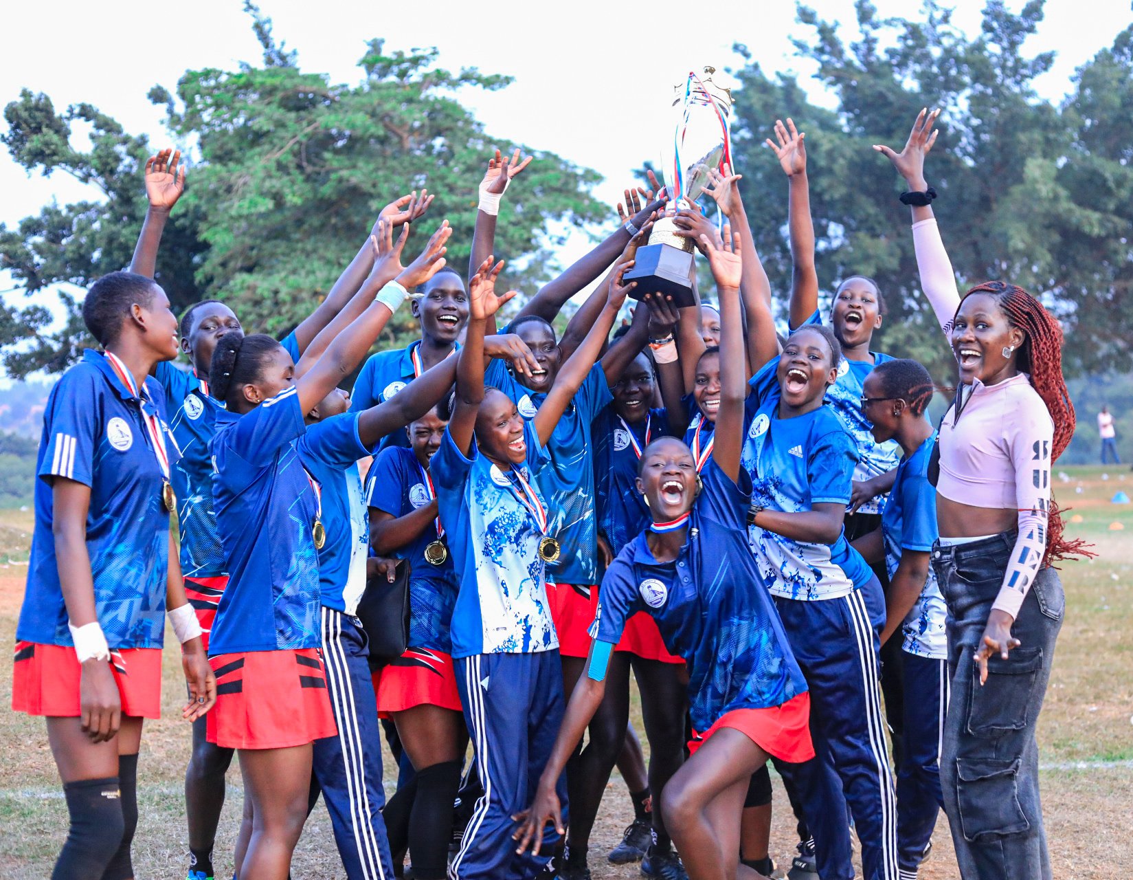 St. Mary’s Kitende crowned 2025 Wakiso District USSSA National Ball Games II Netball Champions