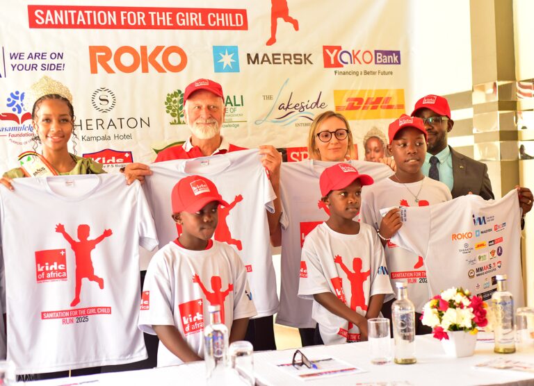 Kids of Africa run to support menstrual health of vulnerable girls 