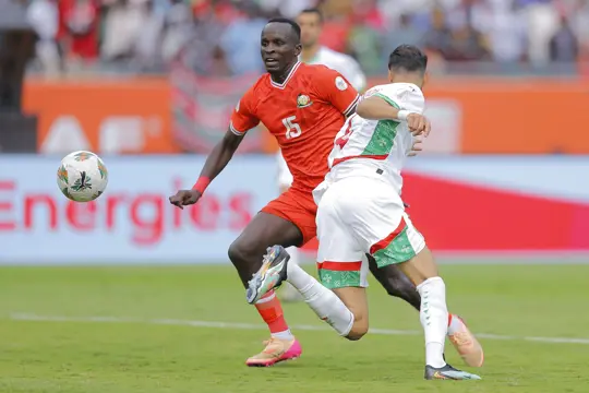 Ten-man Kenya stuns double champions Morocco to edge closer to quarterfinals