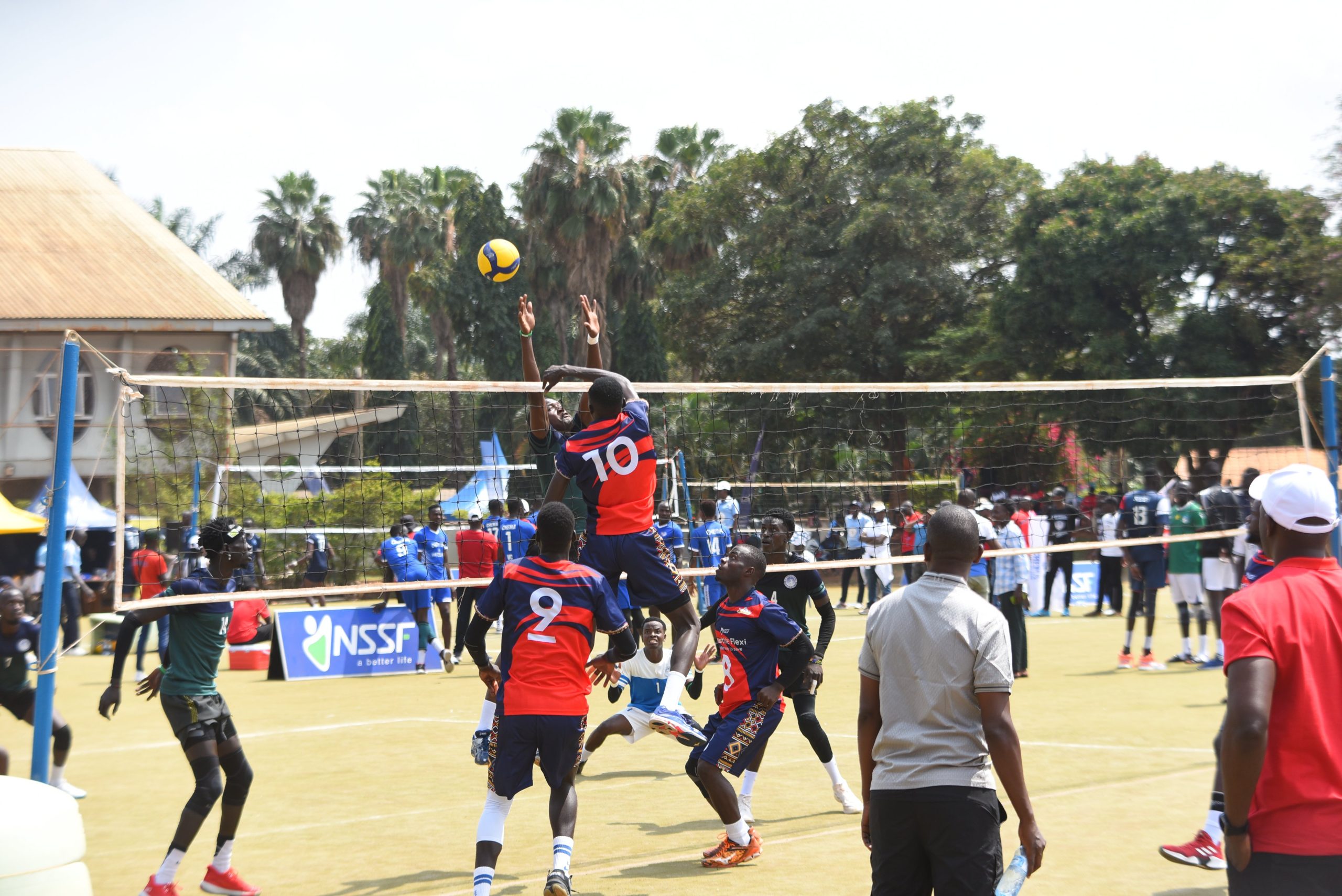 KAVC and KCCA set for all-Ugandan semi-final clash in 2025 NSSF KAVC International Volleyball Championship