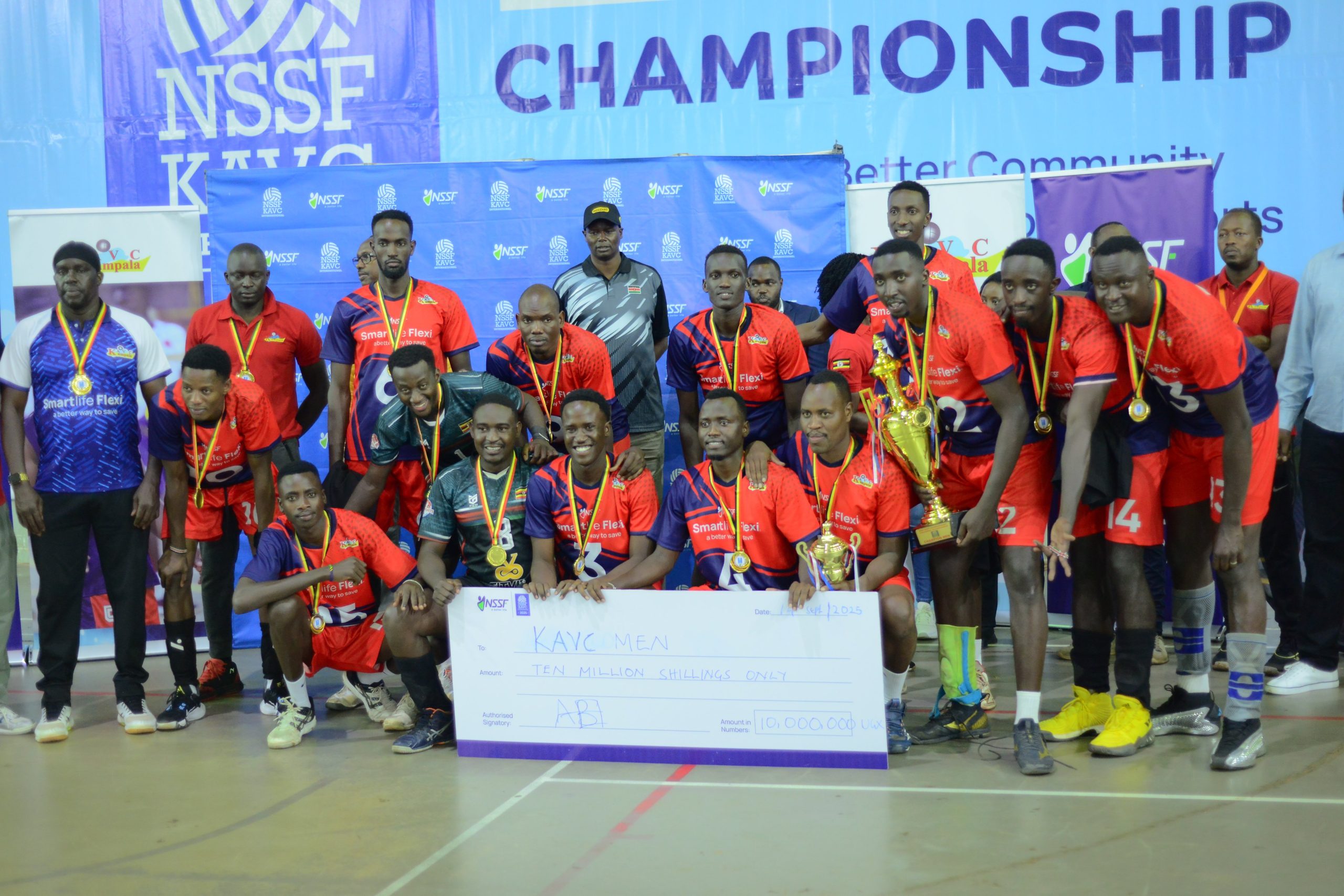 KAVC clinches thrilling 2025 NSSF KAVC International Volleyball championship title