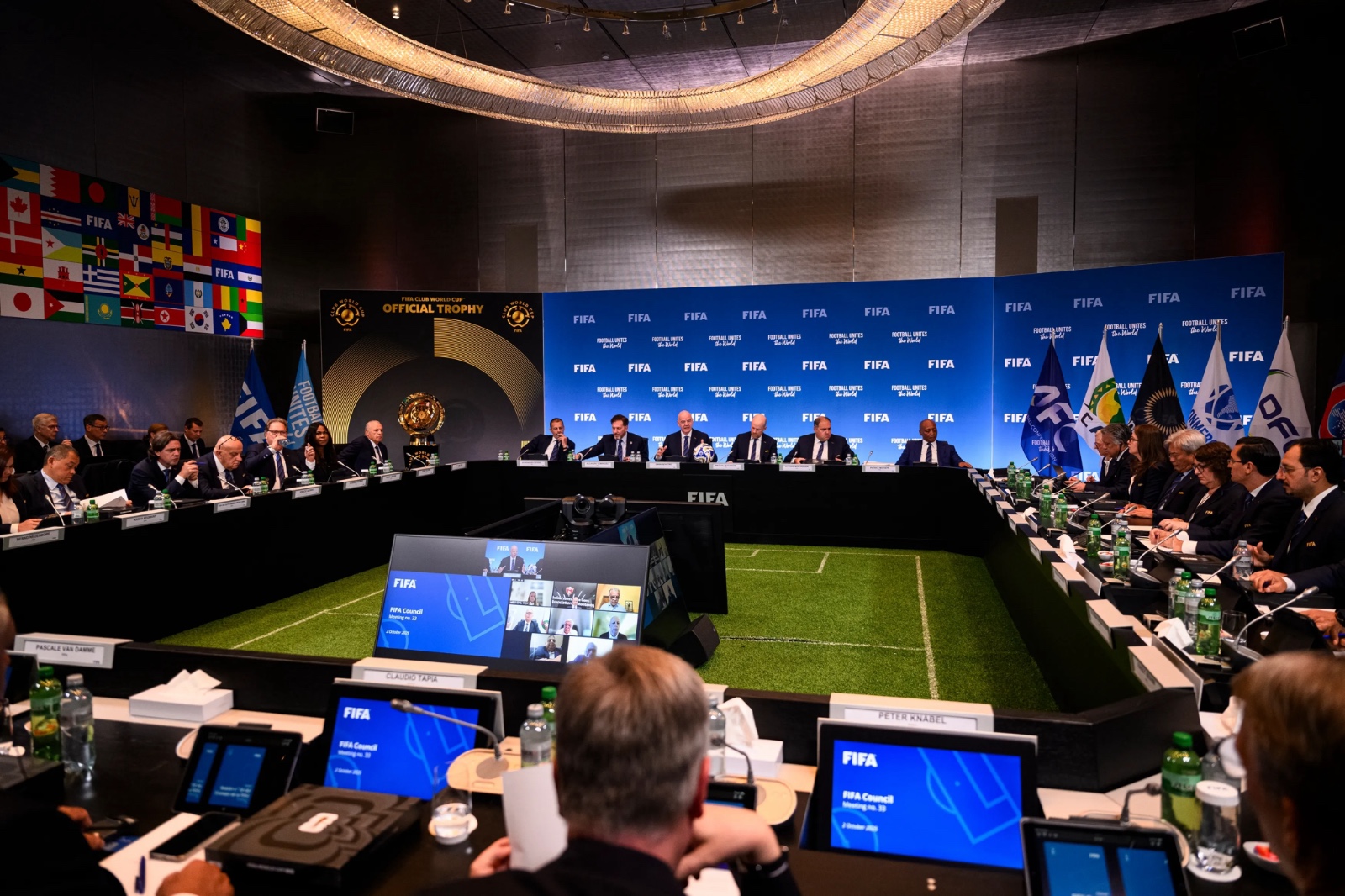 FIFA Council Meets to Discuss Key Issues in Football: Call for Unity and Peace headlines business 