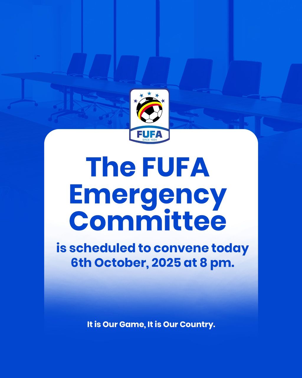 Can the FUFA Emergency Executive Committee meeting bring harmony?